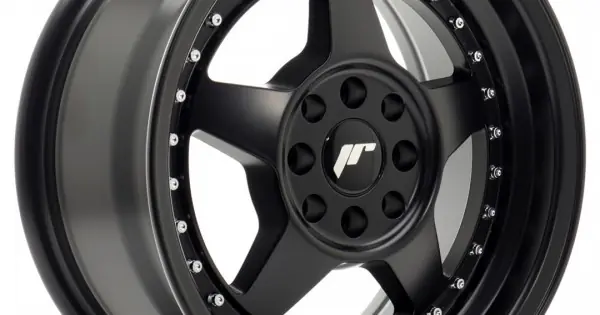 Janta aliaj JR Wheels JR6 15x7 ET25 4x100/108 Matt Negru Premium