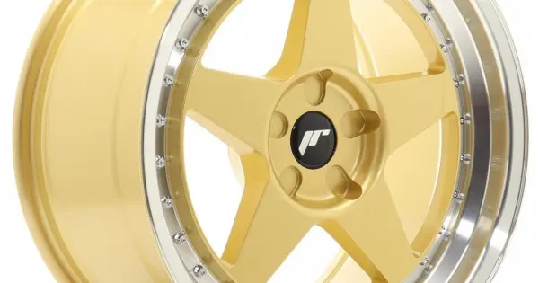 Janta aliaj JR Wheels JR6 18x9,5 ET20-40 5H BLANK Auriu w/Buza polisata Livrare rapidă