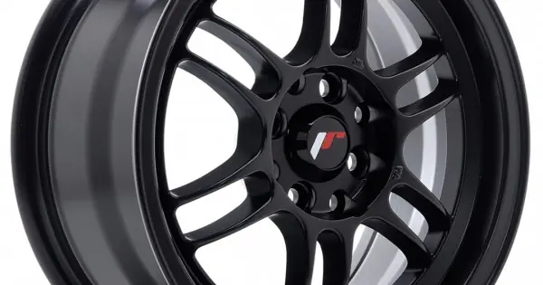 Janta aliaj JR Wheels JR7 15x7 ET38 4x100/114 Matt Negru Livrare gratuită