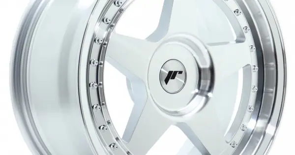 Disponibil imediat Janta aliaj JR Wheels JR6 17x8 ET20-35 BLANK Argintiu Diamond Cut
