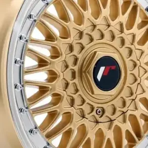 Calitate înaltă Janta aliaj JR Wheels JR9 16x7,5 ET25 BLANK Auriu w/Buza polisata