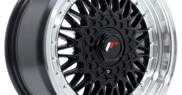 Promoție Janta aliaj JR Wheels JR9 16x7,5 ET25 BLANK Negru Lucios w/Buza polisata