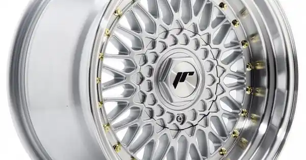 Ofertă limitată Janta aliaj JR Wheels JR9 16x9 ET20 BLANK Argintiu w/Buza polisata