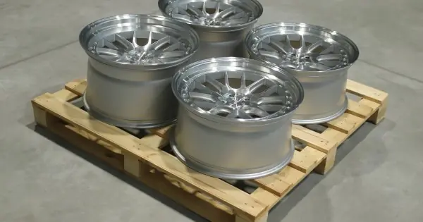Set jante aliaj JR40 19x9,5 + 19x11 ET22 5x114,3 Argintiu Diamond Cut Nu rata