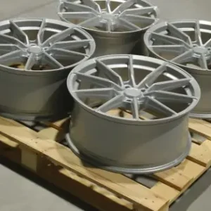 Bestseller Set jante aliaj SL02 19x8,5 ET45 5x112 Matt Argintiu