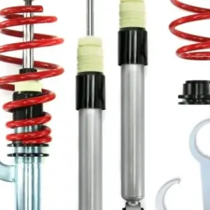 Kit suspensie reglabilă Redline pentru VW Golf 5 Plus / Variant – Ø50/55 mm Doar azi