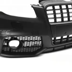 Reducere Bara fata sport negru compatibil cu AUDI A4 04-08