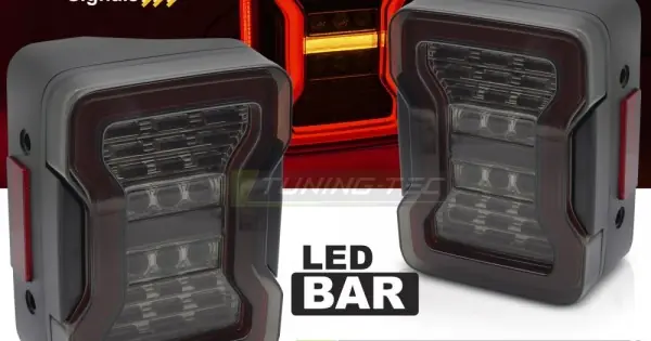 Retur gratuit CHRYSLER JEEP WRANGLER JK 07-18 Led fumuriu