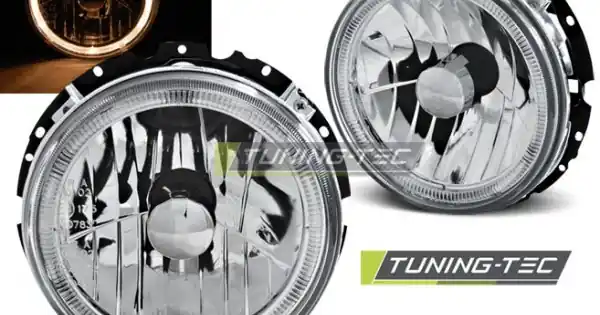 Faruri Angel Eyes crom compatibil cu VW GOLF 1 05.74-07.83 Cumpără acum