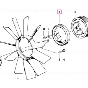 Pulley 112MM - BMW Cel mai vândut