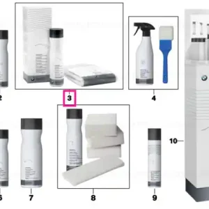 Ofertă specială Hard wax with nanotechnology SET - BMW