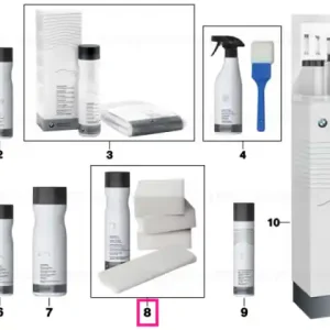 Leather care set with UV protection - BMW Reducere de preț