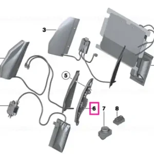 Carrier plate, right - BMW Mai ieftin