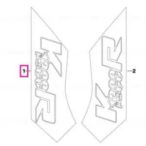 Bestseller Lettering, left - BMW Motorrad