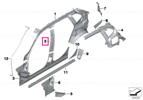Column B inside right - BMW Bestseller