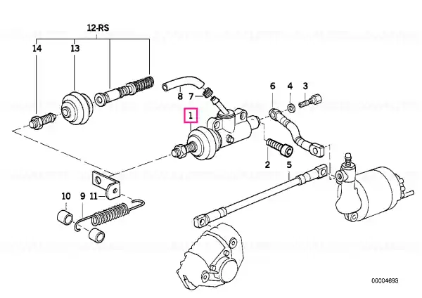 Transport gratuit Brake master cylinder D=12MM MAGURA - BMW Motorrad