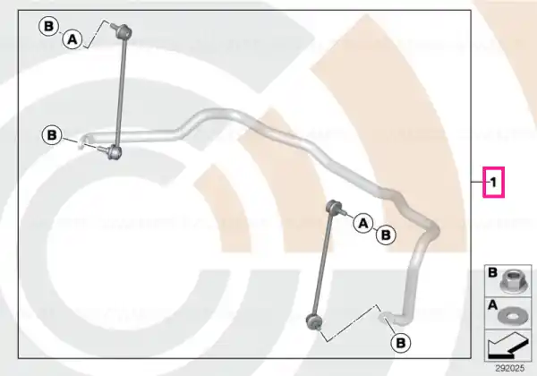 Preț mic Kit reparație articulații bară stabilizare VALUE LINE - BMW