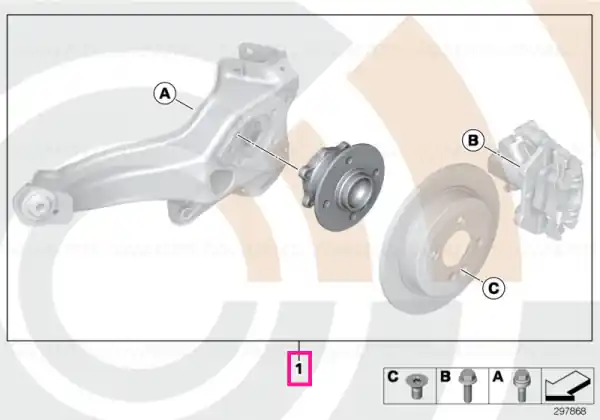 Service kit, wheel bearing, rear VALUE LINE - BMW - Mini Ofertă de sezon