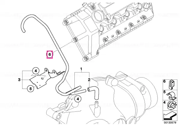 Expediere rapidă Suport cablu ZYL. 5-8 - BMW