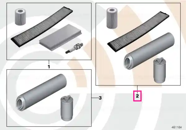Service kit, Service II VALUE LINE - BMW Comandă acum