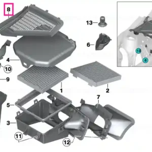Acoperire stânga - BMW Plată sigură