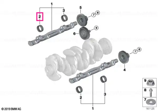 Preț redus Needle bearing D=30MM/37MM - BMW