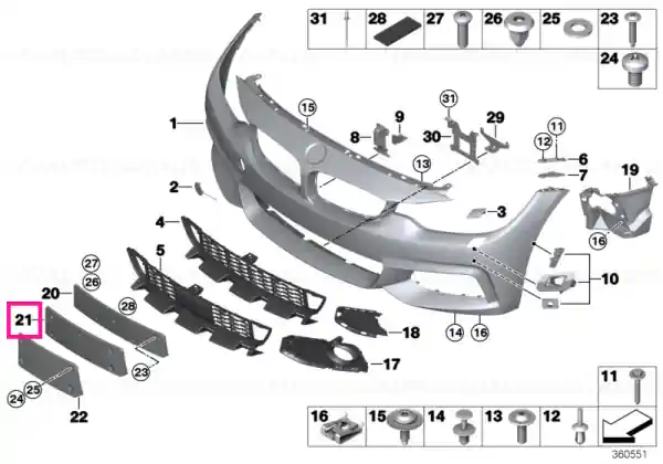 Discount Licence plate base CHINA - BMW