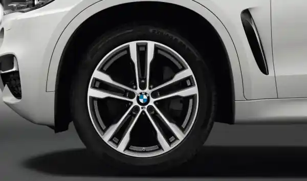 Preț redus Janta aliaj usor - M Performance Double Spoke 468M - Bicolor Gri (Orbit Grey / Bright Polished) - 11Jx20 ET:37 - BMW X5 F15, X6 F16