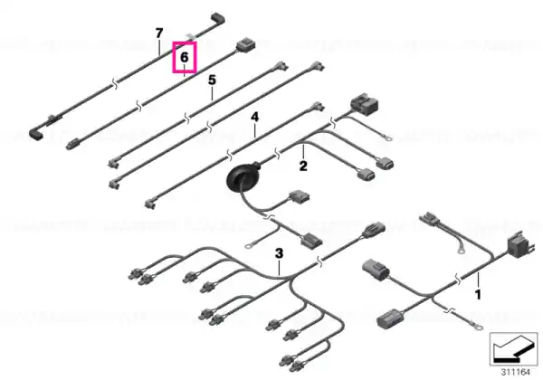 Cel mai bun preț Connection wire for backup antenna - BMW