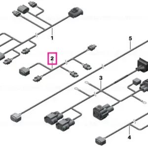 Wiring harness rear end - BMW Ofertă exclusivă