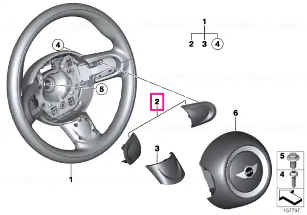 Set capac razele roata - BMW - Mini Reducere