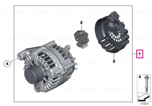Ultima șansă Exch. generator 230A - BMW