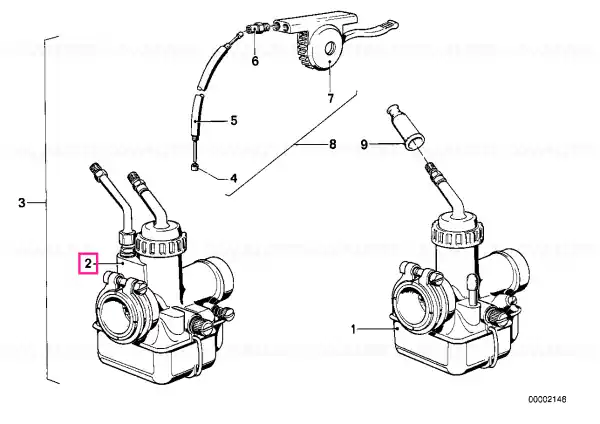 Cel mai bun preț Carburettor right 1/26/124 - BMW Motorrad