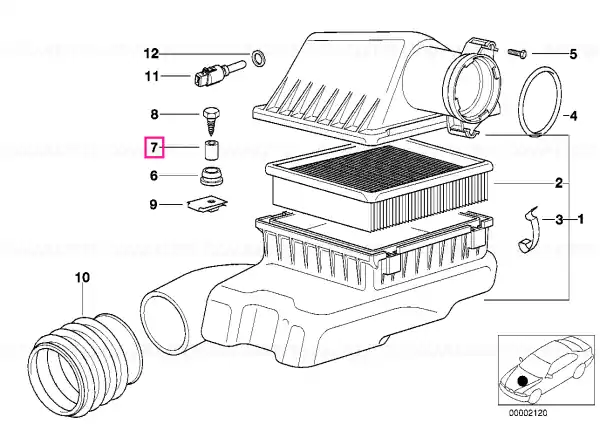 Spacer sleeve - BMW Cumpără online