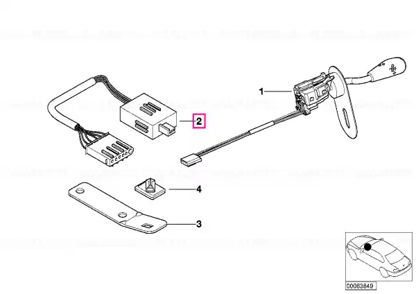 Nu rata Interface, cruise control - BMW