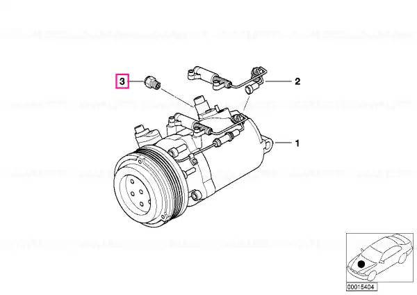 Comandă acum Supapă descărcare - BMW