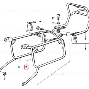 Vezi acum Suport cufăr stânga CR KRAUSERKOFFE - BMW Motorrad