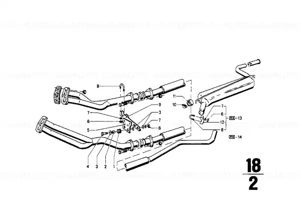Noutate Exhaust support - BMW