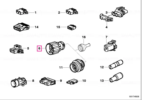 Super ofertă Plug terminal foglamps - BMW