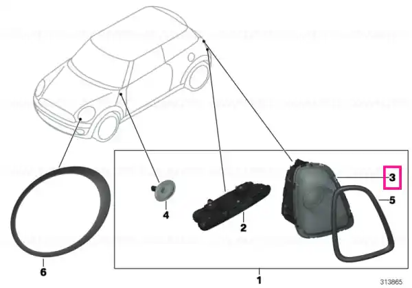Preferatul clienților Rear light LINKS - BMW - Mini