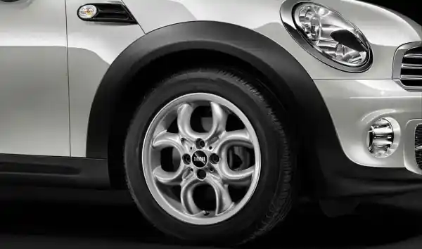 Preț mic Janta aliaj usor - 4-Hole Circular Spoke 120 - Argintiu (Silver) - 6,5Jx16 ET:48 - Mini Cabrio R57, Clubman R55, Coupe R58, Roadster R59, R56