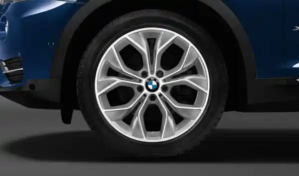Janta aliaj usor - Y Spoke 608 - Argintiu (ReflexSilver) - 9,5Jx19 ET:48 - BMW X3 F25, X4 F26 Plată securizată