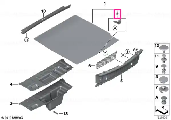 Kit reparație curea piele - BMW Premium