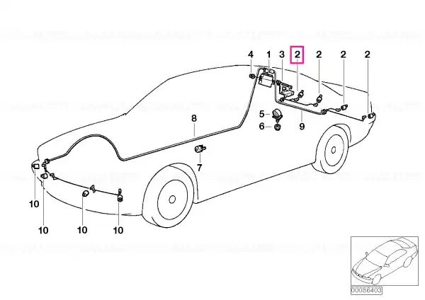 Discount Senzor ultrasonic Blue Water, M896 - BMW