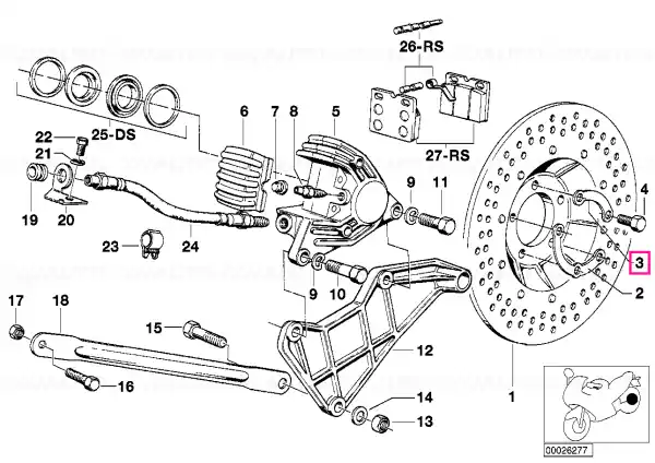 Securing plate - BMW Motorrad Super ofertă