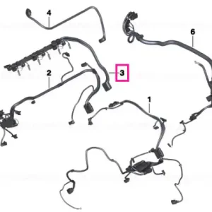 wiring harness, engine ignition module - BMW Ofertă