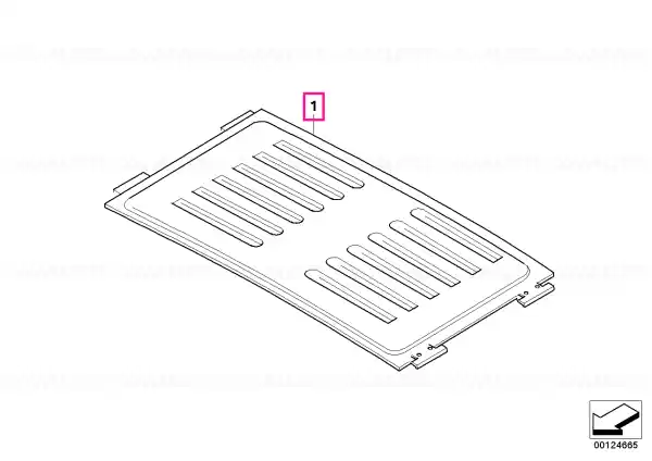 Ceiling frame Alcantara ANTHRAZIT - BMW Preț redus