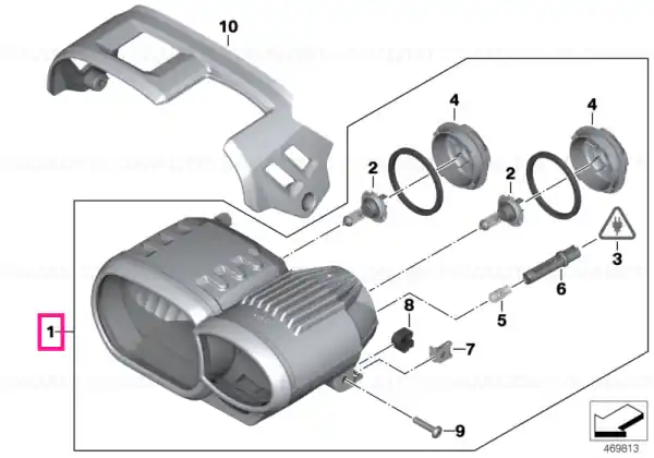 Headlight - BMW Motorrad Popular