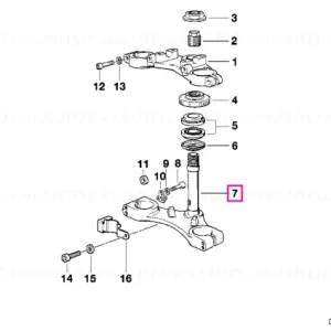 Bestseller Lower fork cross brace - BMW Motorrad