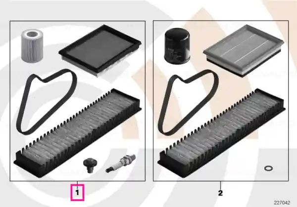 Preț redus Service kit, Service II VALUE LINE - BMW - Mini
